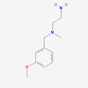molecular formula C11H18N2O B3292146 N*1*-(3-Methoxy-benzyl)-N*1*-methyl-ethane-1,2-diamine CAS No. 876717-71-4