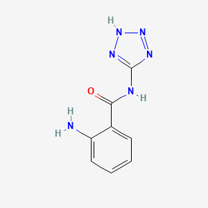 2-amino-N-(1H-tetrazol-5-yl)benzamide