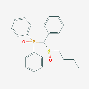 ((Butylsulfinyl)(phenyl)methyl)diphenylphosphine oxide