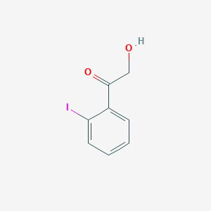 molecular formula C8H7IO2 B3292366 2-Hydroxy-1-(2-iodophenyl)ethanone CAS No. 877868-88-7