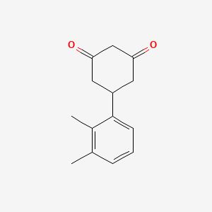 molecular formula C14H16O2 B3292541 1,3-Cyclohexanedione, 5-(2,3-dimethylphenyl)- CAS No. 87822-13-7