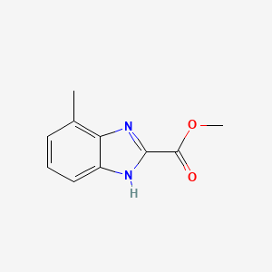 Methyl 4-methyl-1H-benzo[d]imidazole-2-carboxylate
