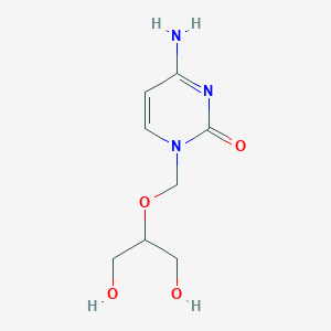 1-[[2-Hydroxy-1-(hydroxy methyl)ethoxy]methyl]cytosine