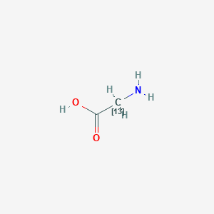 molecular formula C2H5NO2 B032928 甘氨酸-2-13C CAS No. 20220-62-6