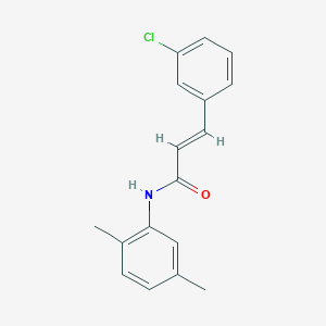3-(3-chlorophenyl)-N-(2,5-dimethylphenyl)acrylamide