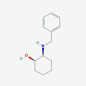molecular formula C13H19NO B3292940 (1R,2S)-2-(benzylamino)cyclohexan-1-ol CAS No. 882409-12-3