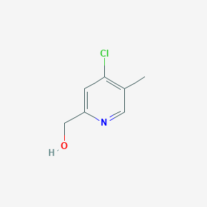 molecular formula C7H8ClNO B3292968 (4-Chloro-5-methylpyridin-2-yl)methanol CAS No. 882679-13-2