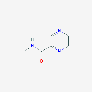 molecular formula C6H7N3O B3293068 N-甲基吡嗪-2-甲酰胺 CAS No. 88393-94-6
