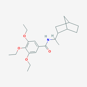 N-(1-bicyclo[2.2.1]hept-2-ylethyl)-3,4,5-triethoxybenzamide