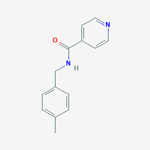 molecular formula C14H14N2O B329323 N-(4-methylbenzyl)pyridine-4-carboxamide 