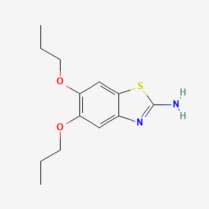 5,6-Dipropoxy-1,3-benzothiazol-2-amine