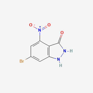 6-Bromo-4-nitro-1,2-dihydroindazol-3-one