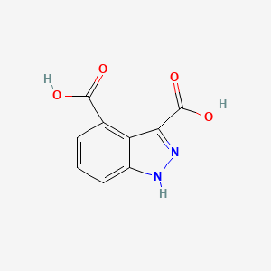 1H-indazole-3,4-dicarboxylic acid