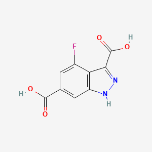 4-fluoro-1H-indazole-3,6-dicarboxylic acid