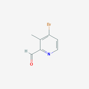 molecular formula C7H6BrNO B3294124 4-Bromo-3-methylpicolinaldehyde CAS No. 886372-15-2
