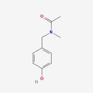 molecular formula C10H13NO2 B3294154 N-(4-Hydroxy-benzyl)-N-methyl-acetamide CAS No. 886493-61-4