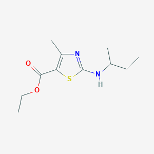 Ethyl 2-(sec-butylamino)-4-methylthiazole-5-carboxylate