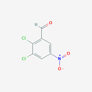 molecular formula C7H3Cl2NO3 B3294610 2,3-二氯-5-硝基苯甲醛 CAS No. 887360-79-4