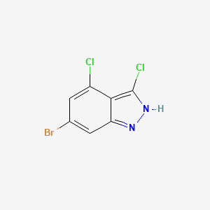 6-bromo-3,4-dichloro-2H-indazole