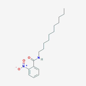 molecular formula C18H28N2O3 B329481 2-nitro-N-undecylbenzamide 