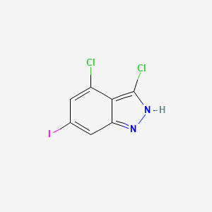 3,4-Dichloro-6-iodo-1H-indazole