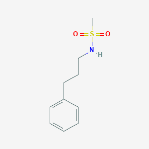 molecular formula C10H15NO2S B329493 N-(3-苯基丙基)甲磺酰胺 