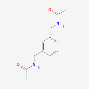 molecular formula C12H16N2O2 B329531 1,3-Bis(acetylaminomethyl)benzene 