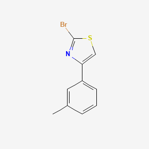 Thiazole, 2-bromo-4-(3-methylphenyl)-