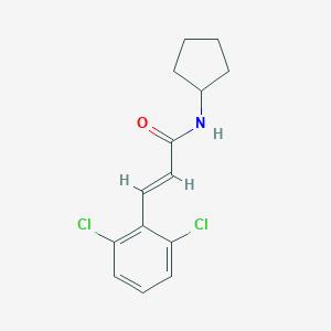 N-cyclopentyl-3-(2,6-dichlorophenyl)acrylamide