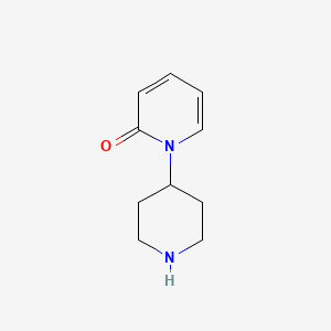 molecular formula C10H14N2O B3295507 1-(Piperidin-4-yl)pyridin-2(1h)-one CAS No. 887972-87-4