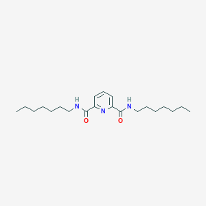 N,N'-diheptylpyridine-2,6-dicarboxamide