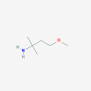 4-Methoxy-2-methylbutan-2-amine