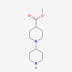 molecular formula C12H22N2O2 B3295834 Methyl [1,4'-bipiperidine]-4-carboxylate CAS No. 889952-08-3