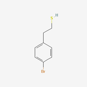molecular formula C8H9BrS B3295855 2-(4-Bromophenyl)ethanethiol CAS No. 88999-92-2