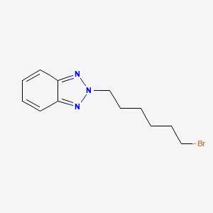 molecular formula C12H16BrN3 B3295929 2-(6-Bromohexyl)-2H-benzo[d][1,2,3]triazole CAS No. 890704-00-4