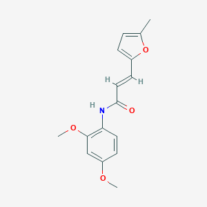 N-(2,4-dimethoxyphenyl)-3-(5-methyl-2-furyl)acrylamide