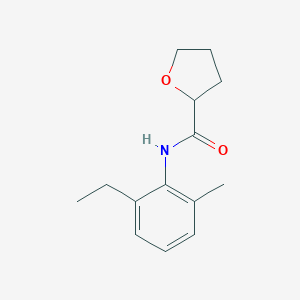 molecular formula C14H19NO2 B329628 N-(2-ethyl-6-methylphenyl)tetrahydro-2-furancarboxamide 