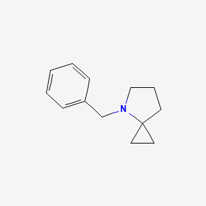 molecular formula C13H17N B3296406 4-Benzyl-4-azaspiro[2.4]heptane CAS No. 893404-77-8