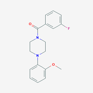 1-(3-Fluorobenzoyl)-4-(2-methoxyphenyl)piperazine
