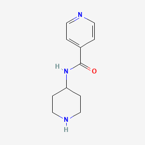 B3296532 N-(Piperidin-4-YL)pyridine-4-carboxamide CAS No. 893763-36-5