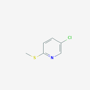 molecular formula C6H6ClNS B3296538 5-氯-2-甲硫基吡啶 CAS No. 89379-91-9