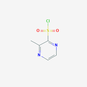 molecular formula C5H5ClN2O2S B3296560 3-Methylpyrazine-2-sulfonyl chloride CAS No. 89391-78-6