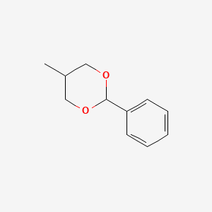 molecular formula C11H14O2 B3297197 5-Methyl-2-phenyl-1,3-dioxane CAS No. 89539-06-0
