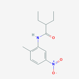 2-ethyl-N-(2-methyl-5-nitrophenyl)butanamide