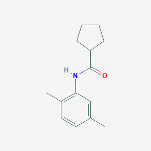 N-(2,5-dimethylphenyl)cyclopentanecarboxamide