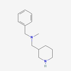 molecular formula C14H22N2 B3297683 Benzyl-methyl-piperidin-3-ylmethyl-amine CAS No. 896053-74-0