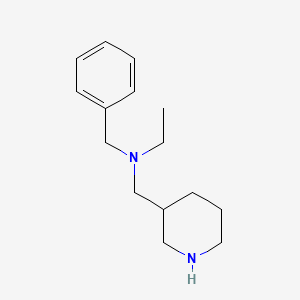 molecular formula C15H24N2 B3297690 Benzyl-ethyl-piperidin-3-ylmethyl-amine CAS No. 896053-97-7
