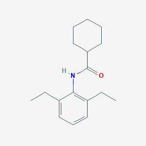 N-(2,6-diethylphenyl)cyclohexanecarboxamide