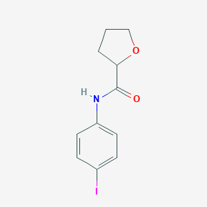 molecular formula C11H12INO2 B329800 N-(4-iodophenyl)oxolane-2-carboxamide 