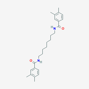 N-{8-[(3,4-dimethylbenzoyl)amino]octyl}-3,4-dimethylbenzamide